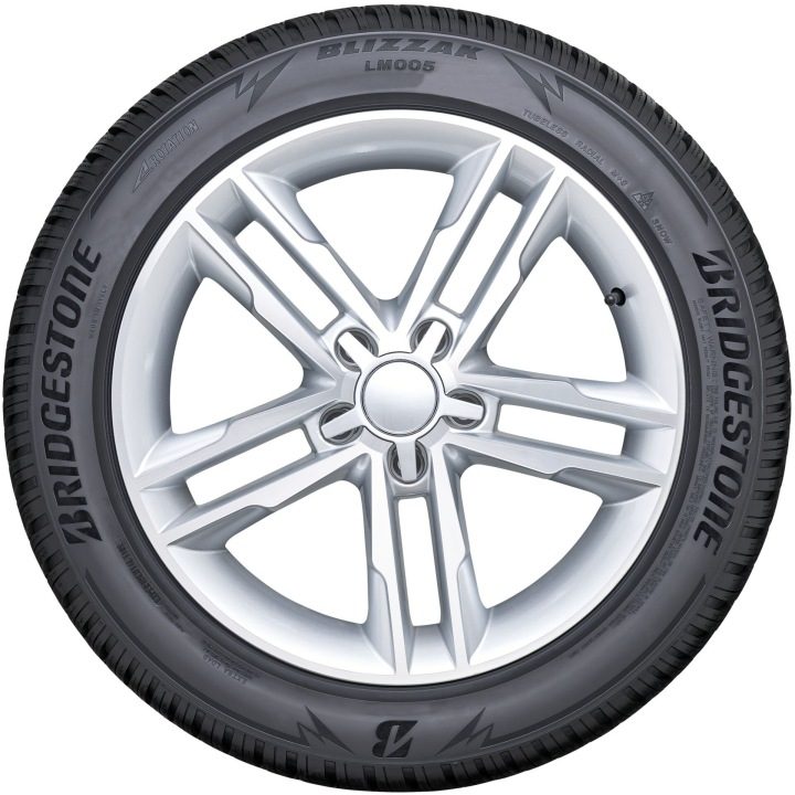 2× Шина зимняя Bridgestone Blizzak LM005 235/65R17 108 H сцепление на снегу (3PMSF), усилитель (XL), фото 3