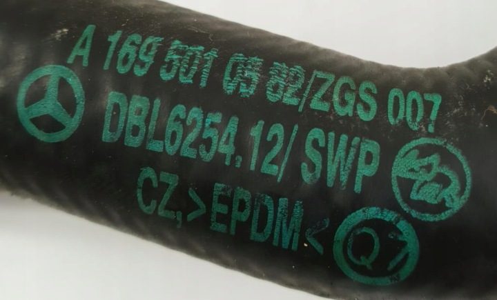 Патрубок воды Mercedes W169 1.5 A1695010582, фото 4