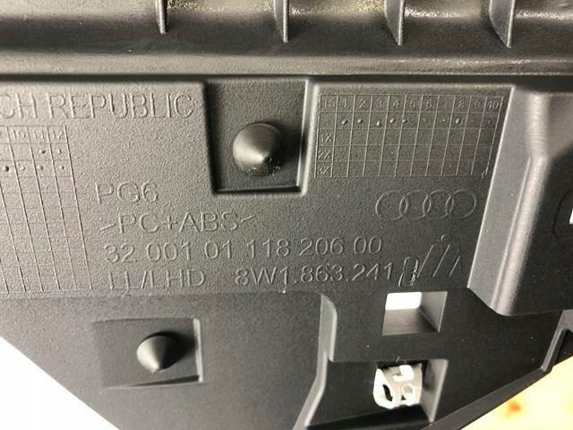 ТОННЕЛЬ ПОДЛОКОТНИК USB ЕВРОПА ОРИГИНАЛ 8W1863241D AUDI A4 B9 8W 21 г., фото 2