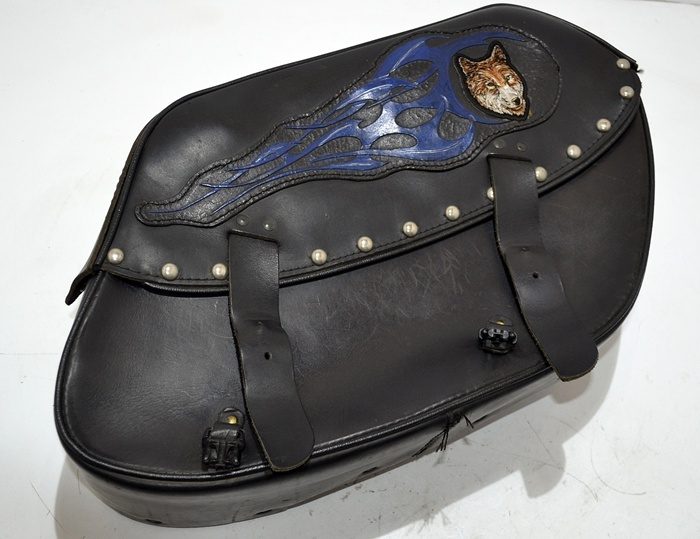 HARLEY DAVIDSON СУМКА КОФР КОЖА ОРИГИНАЛ, фото 6