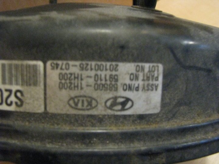 ГЛАВНЫЙ ТОРМОЗНОЙ ЦИЛИНДР ВАКУУМНЫЙ УСИЛИТЕЛЬ HYUNDAI I30 KIA CEED 06-12 58500-1H200 59110-1H000, фото 2