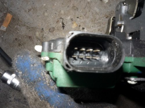Замок левый передний двери Seat Ibiza 6L0, фото 2