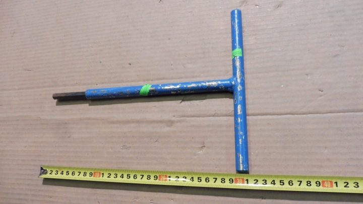 КЛЮЧ ШЕСТИГРАННЫЙ AMPOL AMPUL 10 мм 10 мм РУЧКА ' T ', фото 3