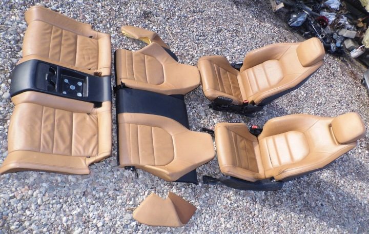 MERCEDES W207 КУПЕ ОБШИВКА ДВЕРИ ЕВРОПА КОЖА, фото 2