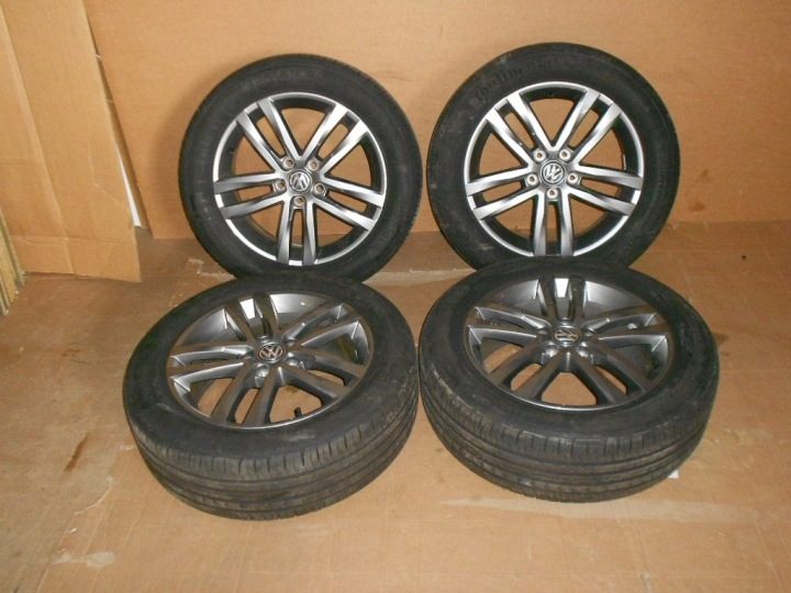 VW PASSAT TOURAN ДИСКИ КОЛЕСА ШИНЫ 215/55/17 ЛЕТО, фото 1