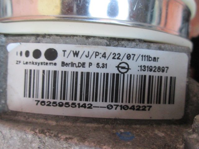 OPEL ASTRA III H ZAFIRA II B НАСОС ГИДРОУСИЛИТЕЛЯ ZF 13192897 трубки wciskan, фото 2