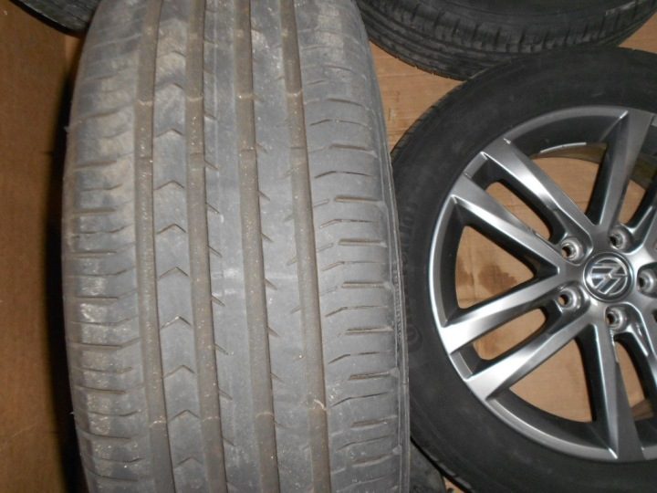 VW PASSAT TOURAN ДИСКИ КОЛЕСА ШИНЫ 215/55/17 ЛЕТО, фото 2
