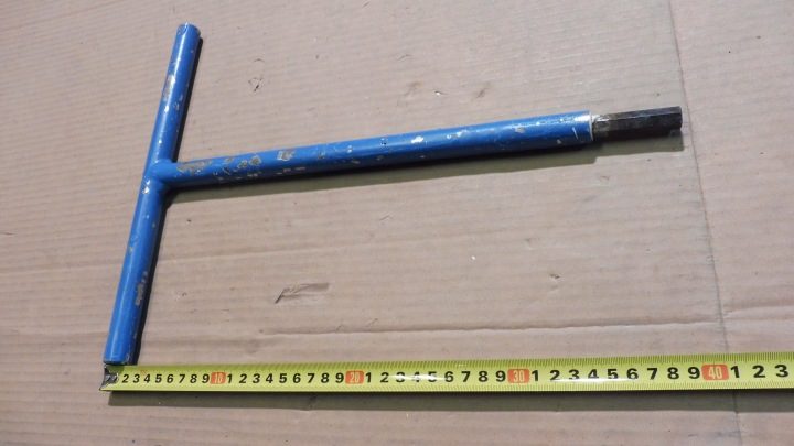 КЛЮЧ ШЕСТИГРАННЫЙ AMPOL AMPUL 12 мм 12 мм РУЧКА ' T ', фото 2