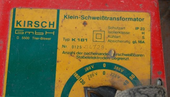 Сварочный аппарат elektrodowa transf KIRSCH niemiecka 180A, фото 4