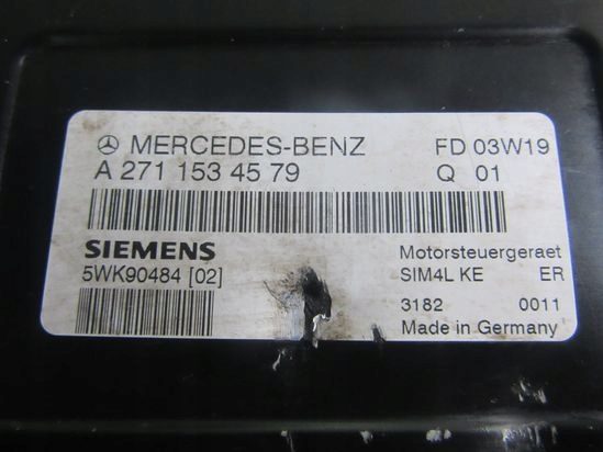 ЭБУ Mercedes W203 1.8 Kompressor A2711534579, фото 2