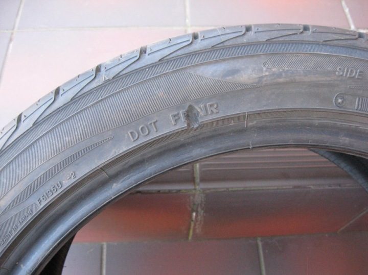 Шина летняя Yokohama Advan 255/40R19 100 Y усилитель (XL) AOE - Audi, фото 2