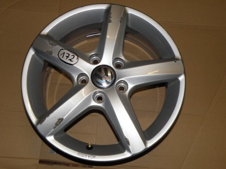 Литой диск Volkswagen OE ASPEN 6.5" x 16" 5x112 ET 50, фото 1