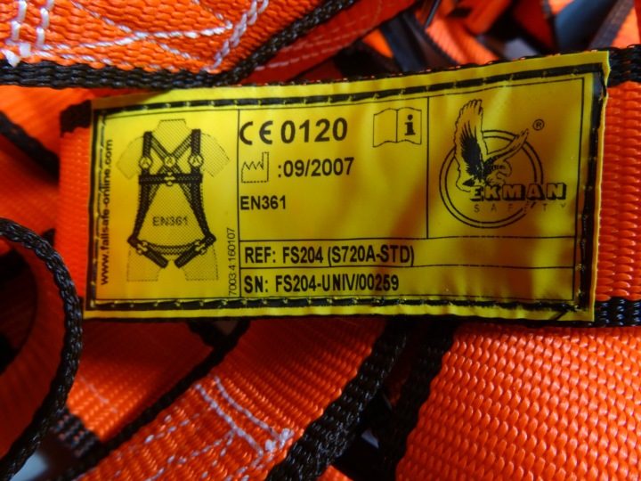 ПОДТЯЖКИ UPRZĄŻ РЕМЕНЬ БЕЗОПАСНОСТИ EKMAN SAFETY, фото 3
