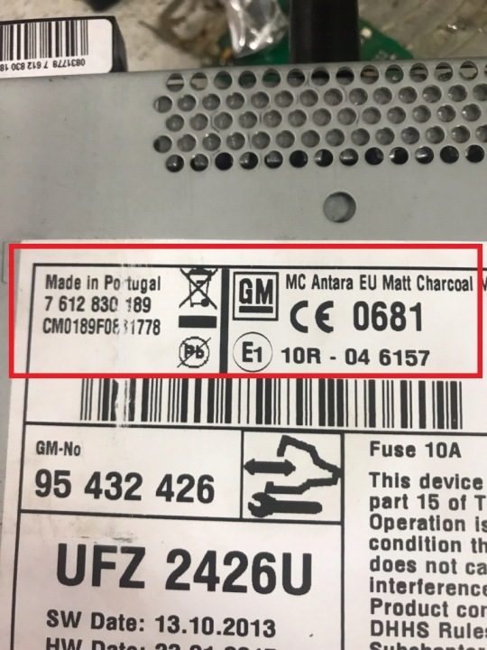 Автомагнитола Opel Touch & Connect 2-DIN, фото 2