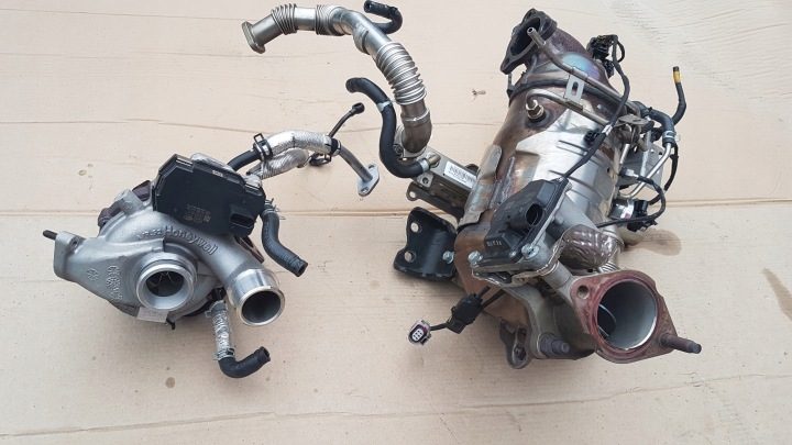 КАТАЛИЗАТОР DPF ДРОССЕЛЬНАЯ ЗАСЛОНКА ВЫХЛОПНЫХ ГАЗОВ IX35 2,0 CRDI, фото 2