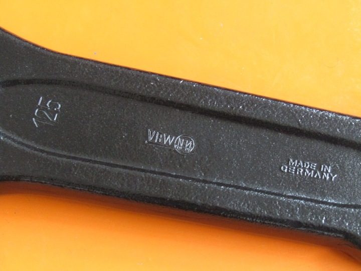 VBW 125 мм РОЖКОВЫЙ КЛЮЧ KUTY УДАРНЫЙ ДЛЯ POBIJANIA L=540mm, фото 4