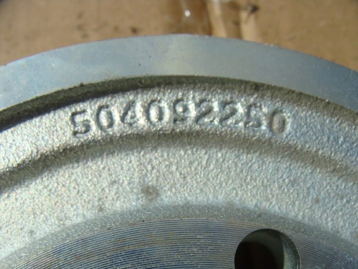 Iveco OE 504092250 шкив, фото 2