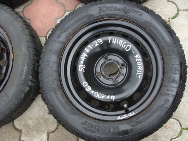 Колеса зима Renault Twingo ET29 175/65/14, фото 2