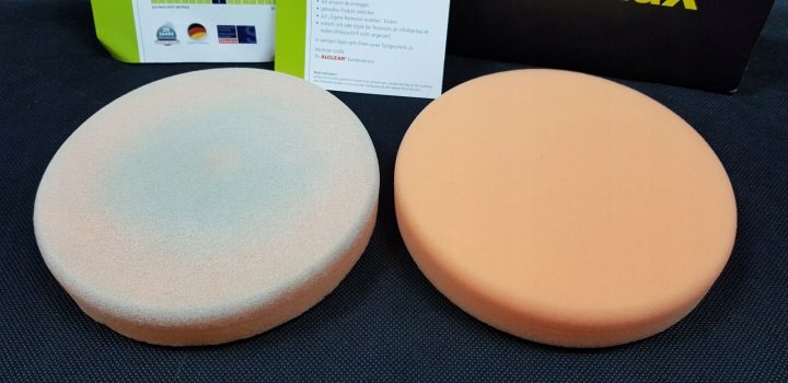 ALCLEAR 160x30 ММ ОРАНЖЕВЫЙ ПОРОЛОН ПОЛИРОВАЛЬНЫЙ ЛИПУЧКА, фото 3