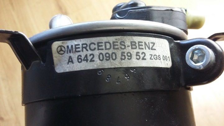 КОРПУС ТОПЛИВНОГО ФИЛЬТРА MERCEDES S W222 350 CDI A6420905952 OE, фото 3