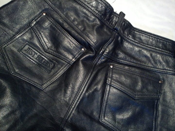 JUST BIKERS ОРИГИНАЛЬНАЯ LEATHER КОЖА LINING POLYESTE, фото 3