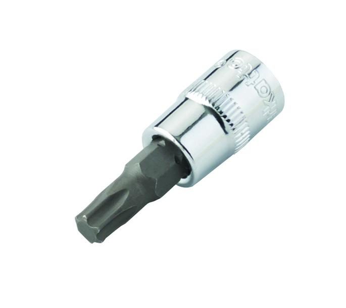 Торцевой ключ 1/4" с bitem Torx T27 Verkatto, фото 1