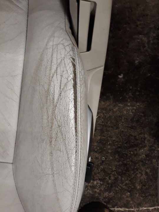 Folele диван обивка Mercedes ML W166 светлая кожа в сборе, фото 3