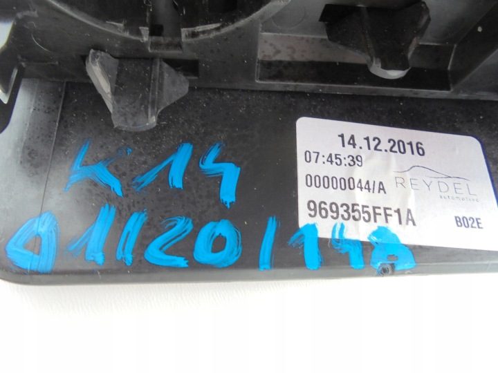 MICRA K14 ЧЕХОЛ РУЧКИ ПЕРЕКЛЮЧЕНИЯ ПЕРЕДАЧ 969355FF1A, фото 10