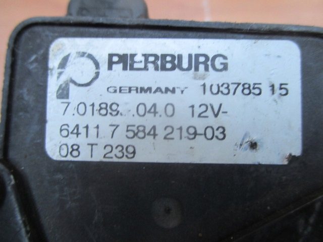 BMW F10 F11 F15 F16 ПОМПА ЦИРКУЛЯЦИОННАЯ ВСПОМОГАТЕЛЬНАЯ 7584219, фото 3