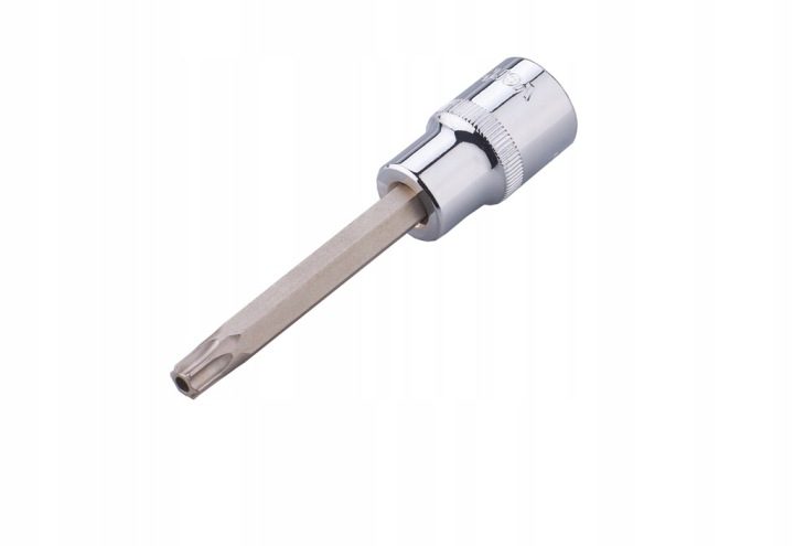 Торцевой ключ 1/2' Torx T25 длинный otwór Verkatto, фото 1