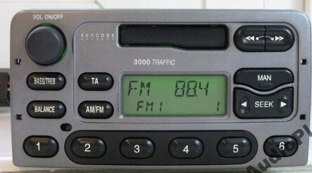 Автомагнитола Ford MONDEO FOCUS PUMA FIESTA 2-DIN, фото 1
