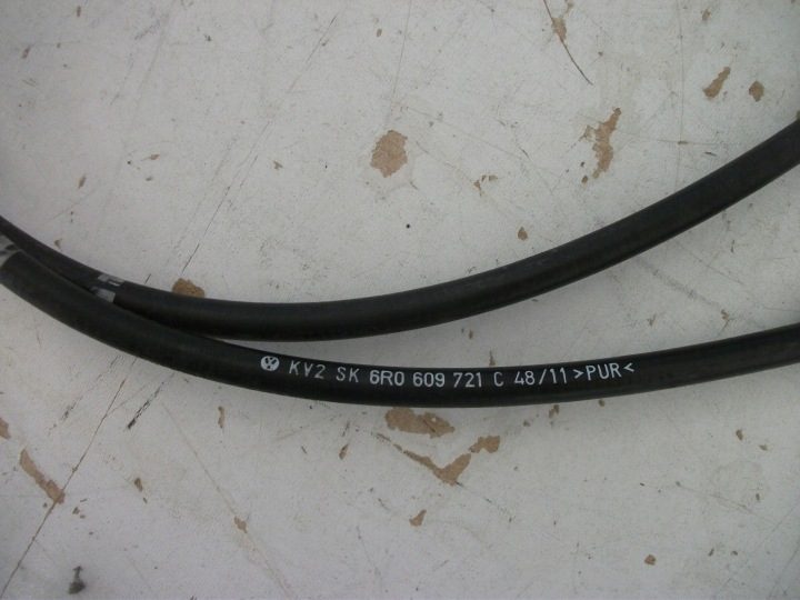 ТРОС РУЧНОГО ТОРМОЗА VW SEAT 6R0609721C, фото 3
