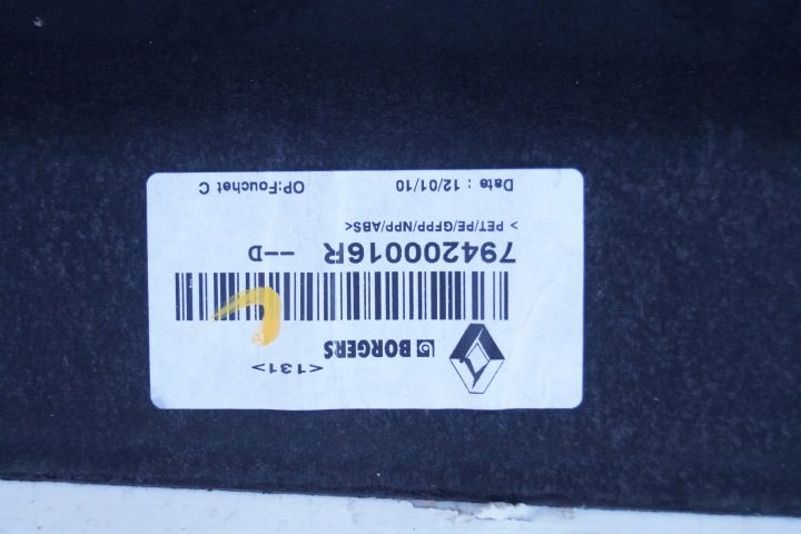 RENAULT LAGUNA III КУПЕ ПОЛКА ЗАДНЯЯ БАГАЖНИКА, фото 3