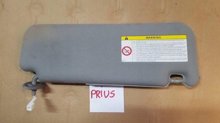 TOYOTA PRIUS II 03-09 СОЛНЦЕЗАЩИТНЫЙ КОЗЫРЕК ЛЕВЫЙ, фото 2