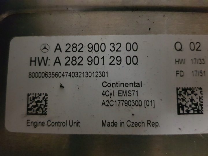 Блок управления двигателем Mercedes-Benz OE 2829003200, фото 2