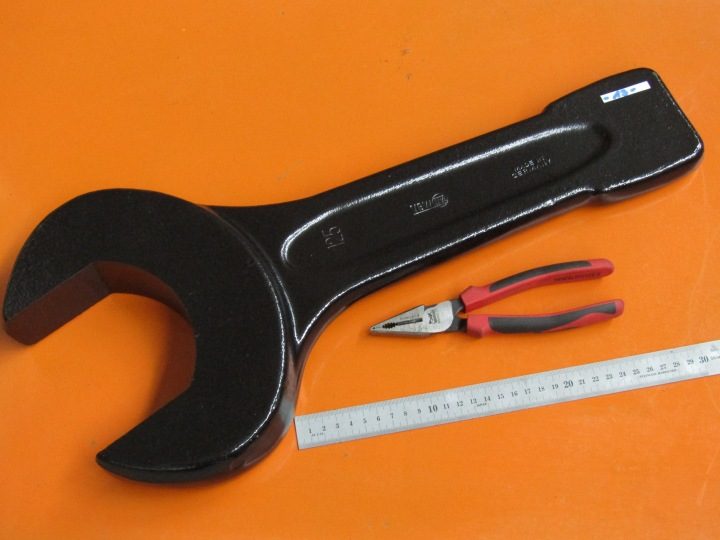 VBW 125 мм РОЖКОВЫЙ КЛЮЧ KUTY УДАРНЫЙ ДЛЯ POBIJANIA L=540mm, фото 6