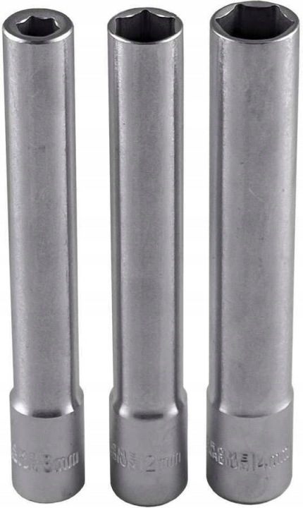 НАСАДКИ 6KT 8-14mm ОЧЕНЬ ДЛИННЫЕ 120 мм JBM 3/8" D.53545, фото 4