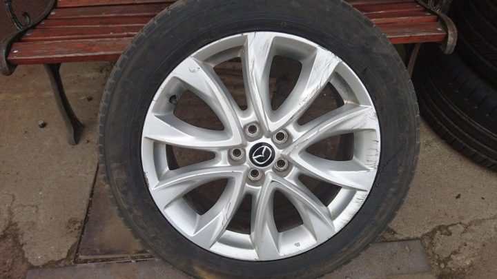 Литой диск MAZDA CX7 7x19 ET50 5x114,3, фото 3