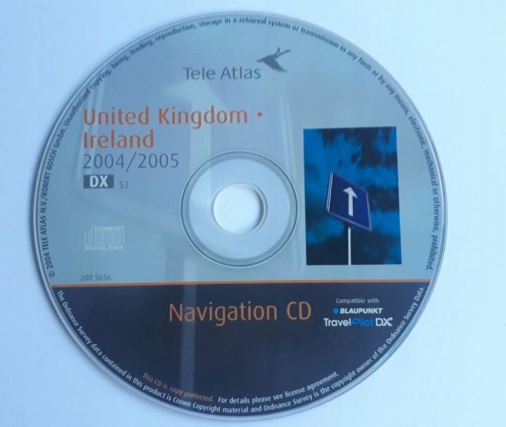 Карта для навигации DX CAR АУДИО пластина CD/DVD, фото 1