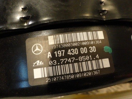 ИДЕАЛЬНЫЙ ВАКУУМНЫЙ УСИЛИТЕЛЬ ГЛАВНЫЙ ТОРМОЗНОЙ ЦИЛИНДР MERCEDES SLS W197 1, фото 2