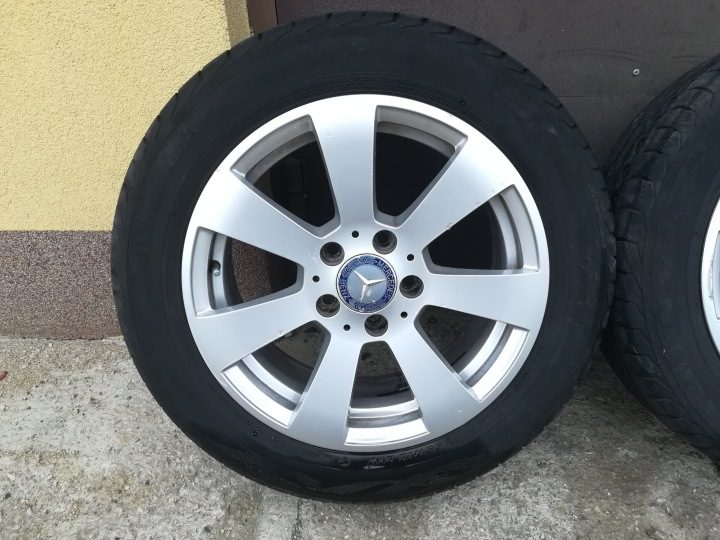 КОЛЕСА MERCEDES C КЛАСС W204 205 55 16 YOKOHAMA 7 мм, фото 2