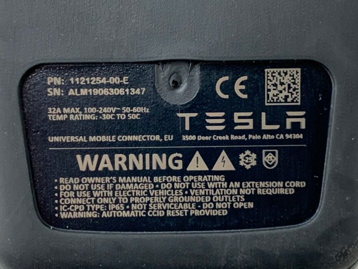 Tesla 3 - блок питания зарядное устройство кабель 1121254-00-E EU, фото 5