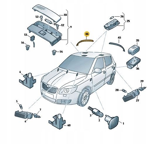 Skoda OE 6V9945106, фото 4