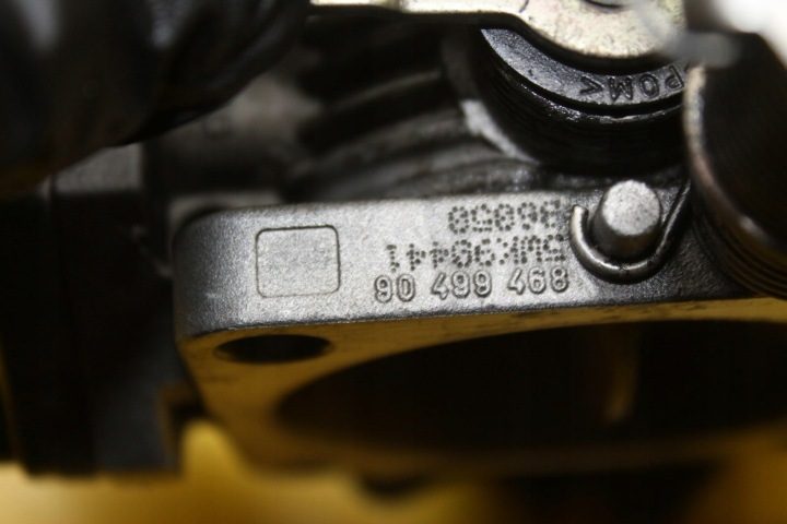Дроссельная заслонка Opel Vectra B 2.0 бензин 90499468, фото 8
