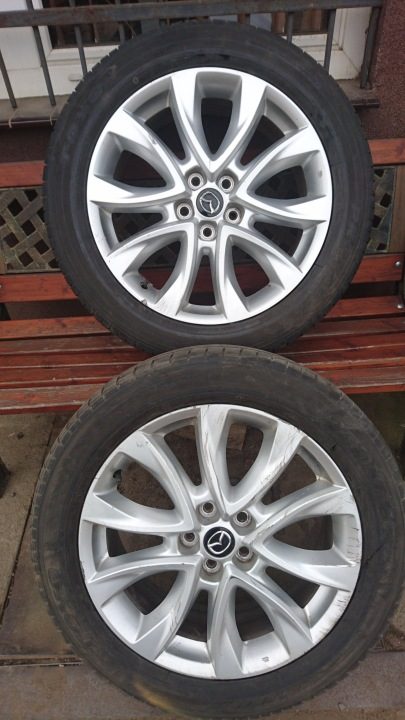 Литой диск MAZDA CX7 7x19 ET50 5x114,3, фото 1