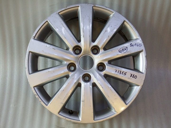 Литой диск Volkswagen OE 7.0" x 17" 5x120 ET 55, фото 1