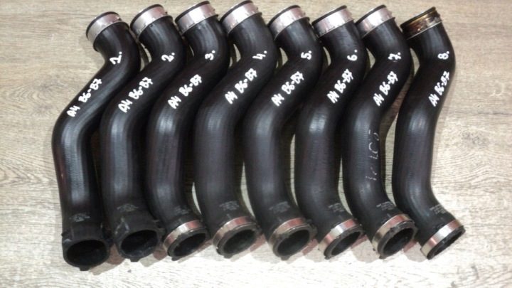 ПАТРУБОК ИНТЕРКУЛЕРА 8E0145737F AUDI A4 B6 B7, фото 4