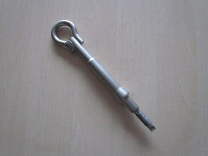 Проушина крюк буксировочный Citroen C4 C5 Peugeot 207 301, фото 2