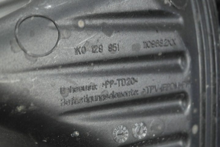 VW AUDI SKODA SEAT 2.0 TDI РЕЗОНАТОР ВОЗДУХА 1K0129951, фото 2