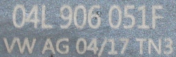 VW T6 датчик давления выхлопных газов 04L906051F, фото 2